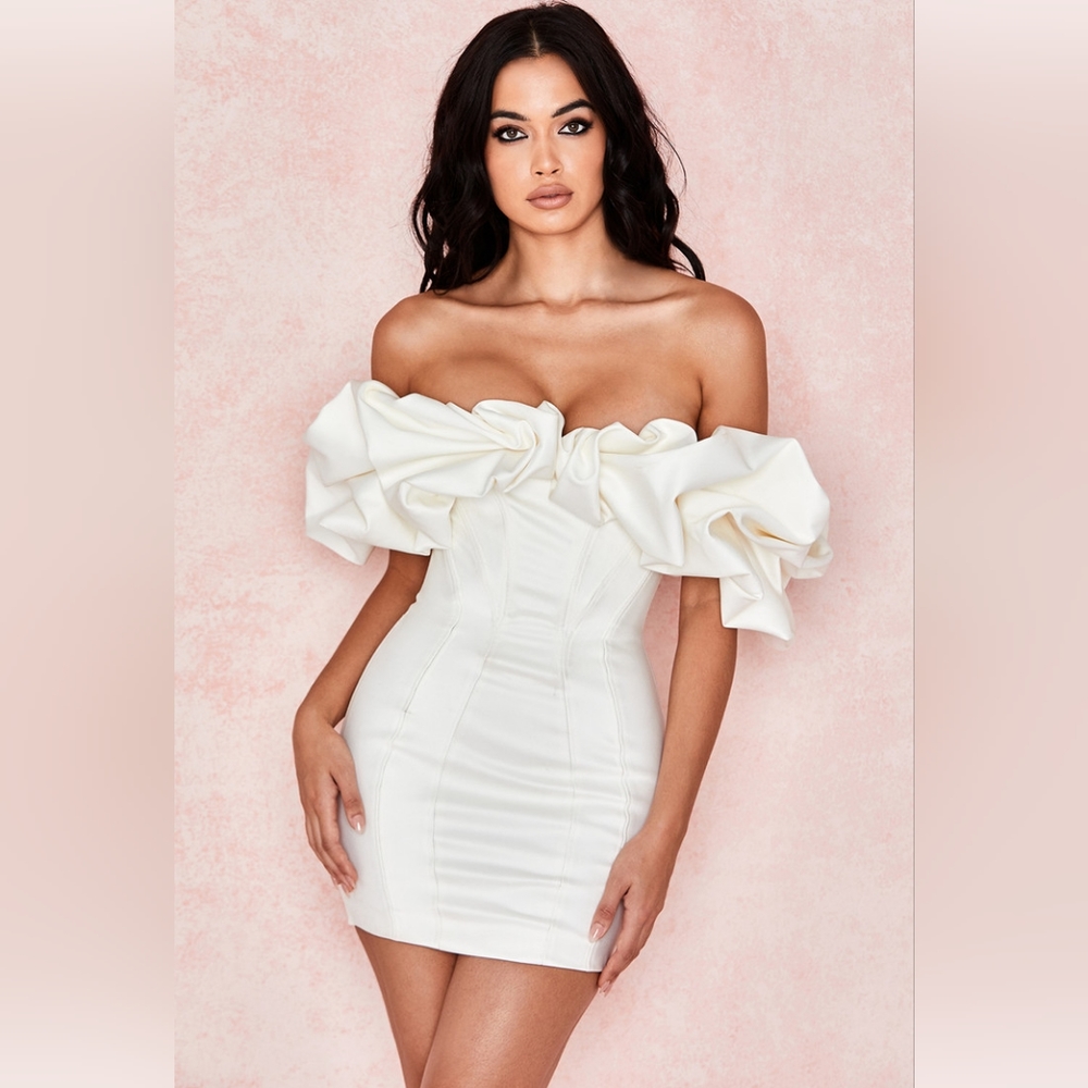 House of CB Selena Dress Ivory
